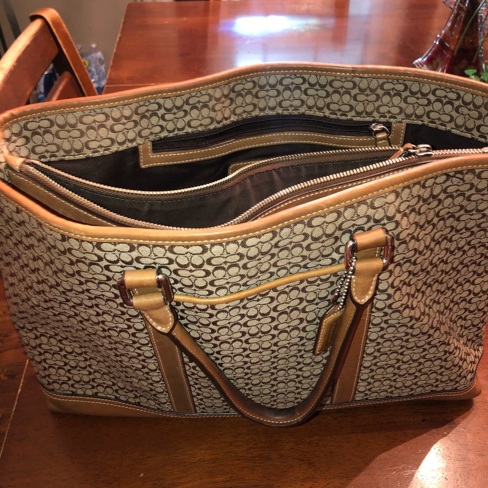 Authentic Coach Tote
